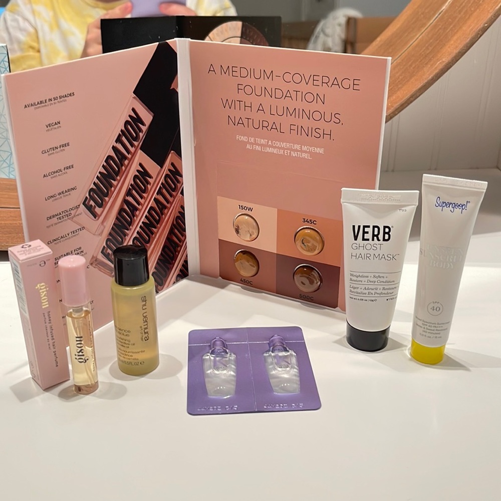 Sephora Make Up Hair Trial Sizes